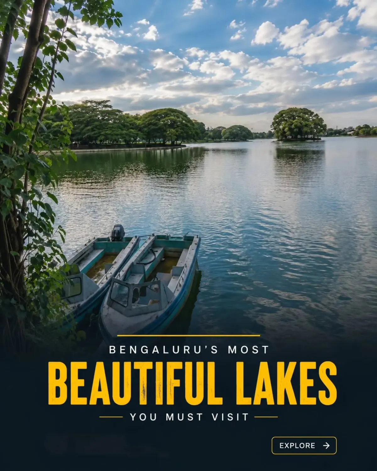Lakes in Bengaluru and nearby