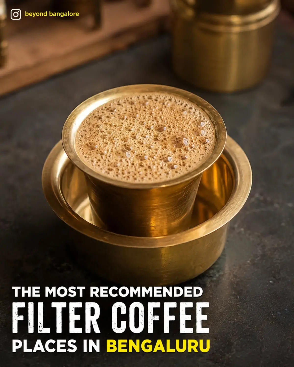 Filter coffee in Bengaluru
